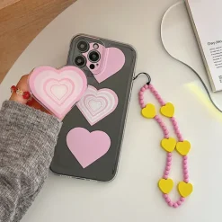 Iphone Cases*Boogzel Clothing Danish Pastel Heart iPhone Case Pink