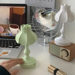 Lights & Lamps|Aesthetic Room Decor*Boogzel Clothing Danish Pastel Lotus Desk Lamp