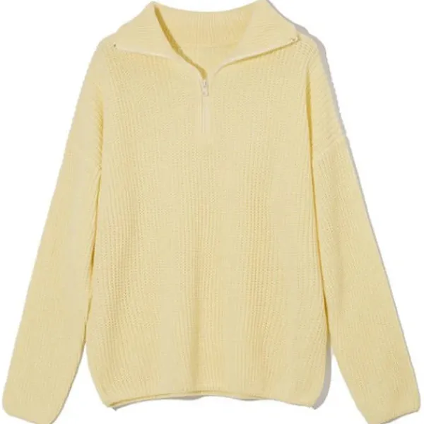 Sweaters*Boogzel Clothing Danish Pastel Zip Up Jumper