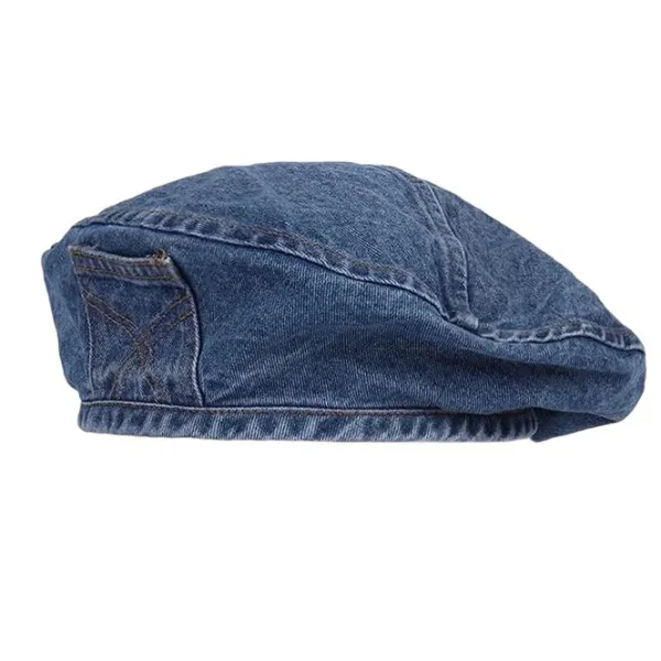 Hats*Boogzel Clothing Denim Beret Hat