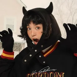 Hats*Boogzel Clothing Devil Horns Hood Hat