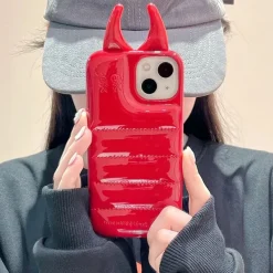Iphone Cases*Boogzel Clothing Devil Horns Puffer iPhone Case