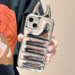 Iphone Cases*Boogzel Clothing Devil Horns Puffer iPhone Case