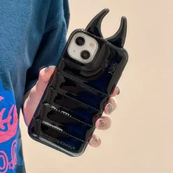 Iphone Cases*Boogzel Clothing Devil Horns Puffer iPhone Case