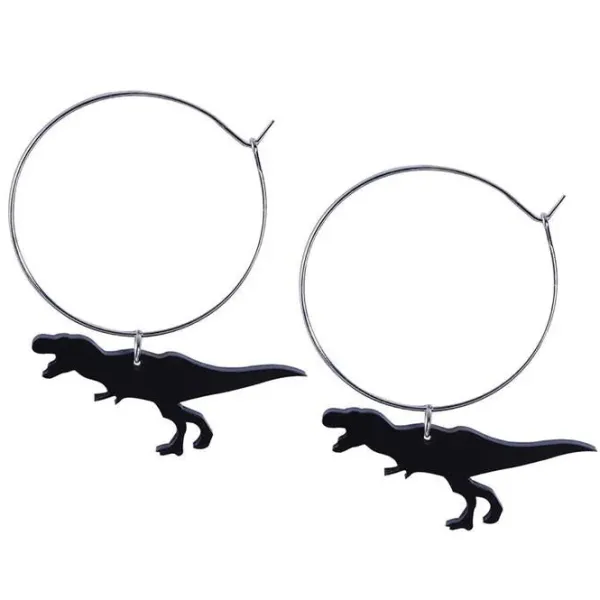 Earrings*Boogzel Clothing Dino Hoop Earrings