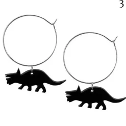 Earrings*Boogzel Clothing Dino Hoop Earrings