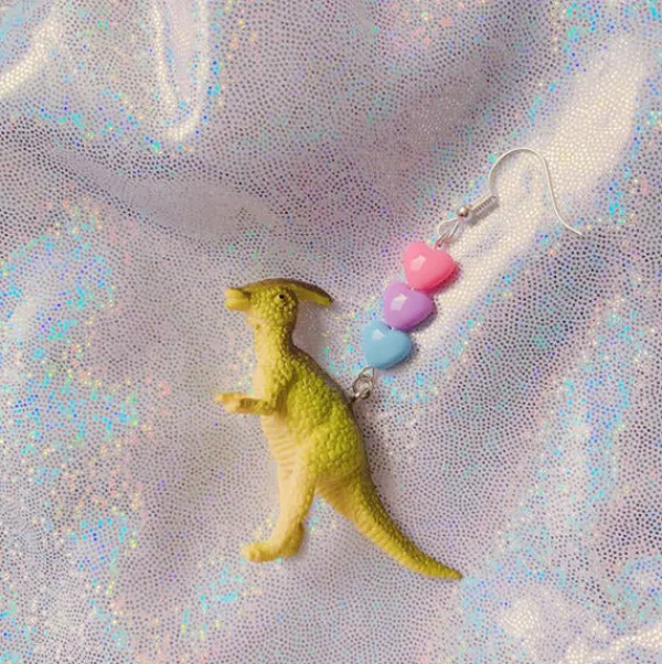 Earrings*Boogzel Clothing Dinosaurs Earrings
