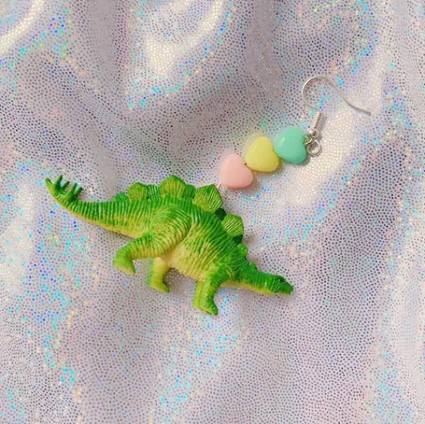 Earrings*Boogzel Clothing Dinosaurs Earrings
