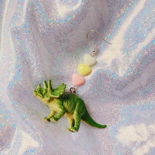 Earrings*Boogzel Clothing Dinosaurs Earrings