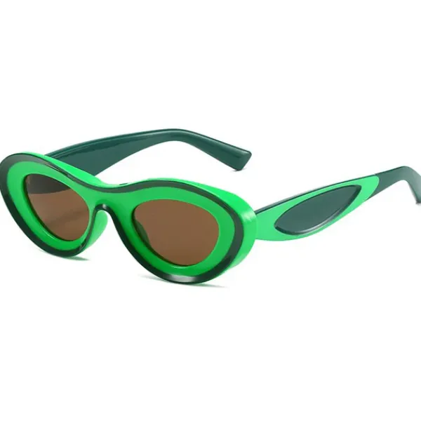 Sunglasses*Boogzel Clothing Double Agent Colorblock Sunglasses