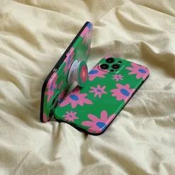 Iphone Cases*Boogzel Clothing Dreams Of Daisies iPhone Case Green/pink