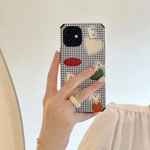 Iphone Cases*Boogzel Clothing Earn Houndstooth iPhone Case