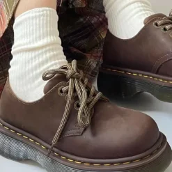 Classics|Boots / Platform Boots*Boogzel Clothing Edinburgh Platform Oxford Boots Brown