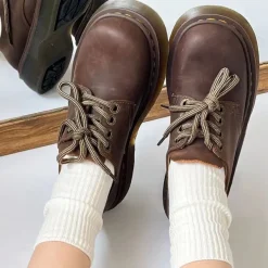 Classics|Boots / Platform Boots*Boogzel Clothing Edinburgh Platform Oxford Boots Brown