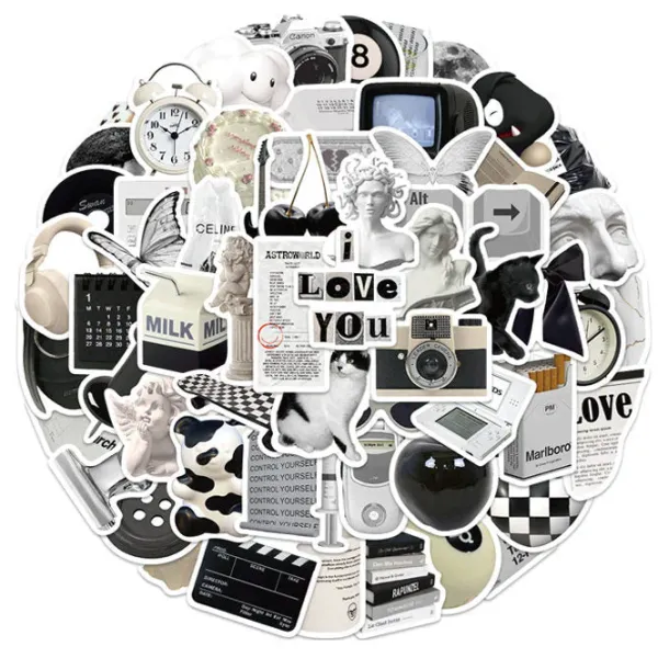 Aesthetic Room Decor*Boogzel Clothing E-girl Aesthetic Sticker Pack