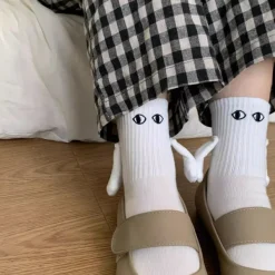 Socks*Boogzel Clothing Embroidery Hand Holding Socks