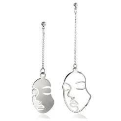Earrings*Boogzel Clothing Face Outline Earrings
