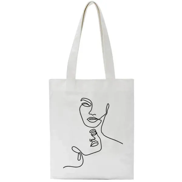 Bags & Purses*Boogzel Clothing Face Outline Shoulder Bag