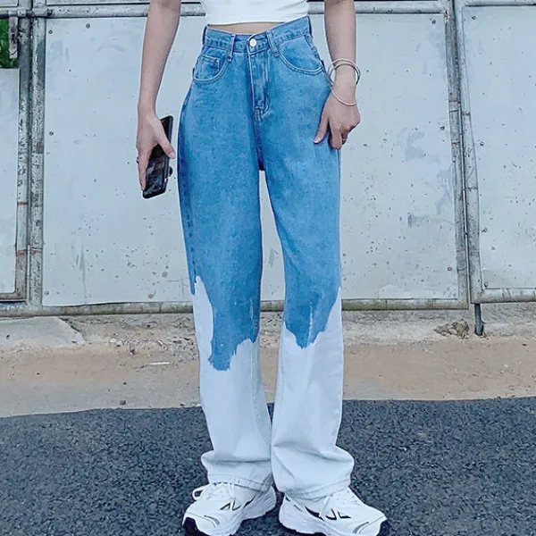 Jeans*Boogzel Clothing Fade Away Jeans Blue