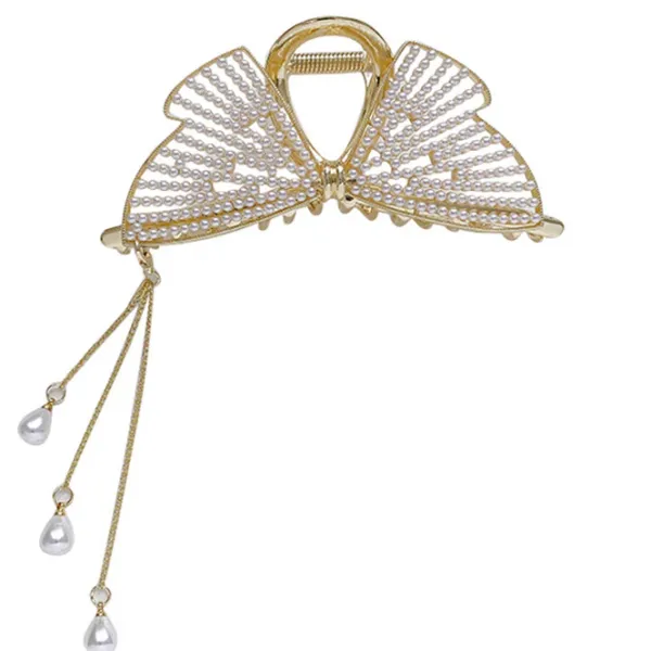 Hair Accessories*Boogzel Clothing Fairy Aesthetic Butterfly Hair Claw Gold