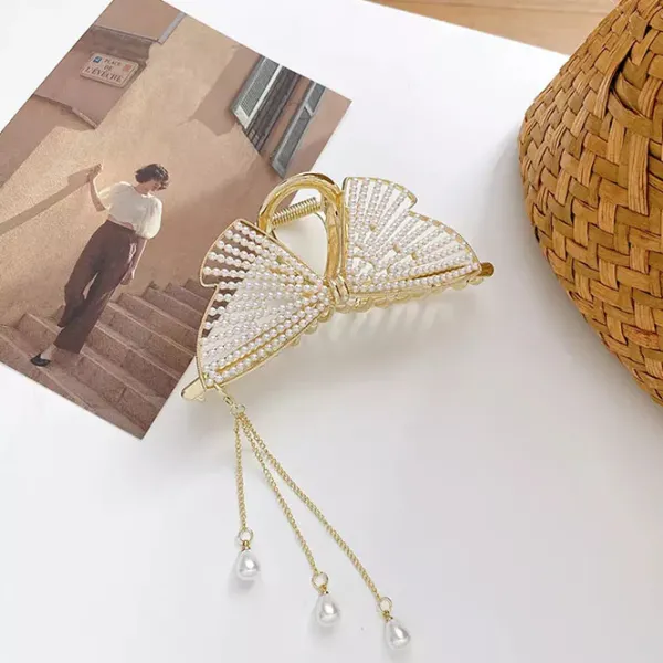 Hair Accessories*Boogzel Clothing Fairy Aesthetic Butterfly Hair Claw Gold