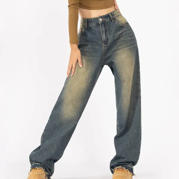 Jeans*Boogzel Clothing Fairy Grunge Baggy Jeans Black