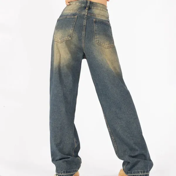 Jeans*Boogzel Clothing Fairy Grunge Baggy Jeans Black