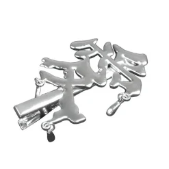 Hair Accessories*Boogzel Clothing Fairy Grunge Big Hair Clip Silver