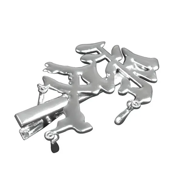 Hair Accessories*Boogzel Clothing Fairy Grunge Big Hair Clip Silver