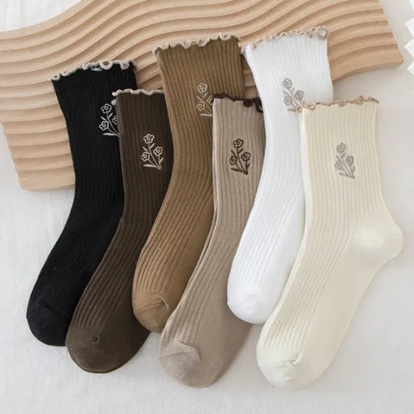 Socks*Boogzel Clothing Fairy Grunge Flower Socks