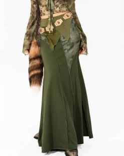 Skirts*Boogzel Clothing Fairycore Patchwork Maxi Skirt