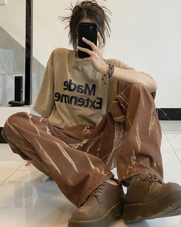 Jeans*Boogzel Clothing Fashion Week Jeans Brown