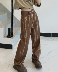 Jeans*Boogzel Clothing Fashion Week Jeans Brown