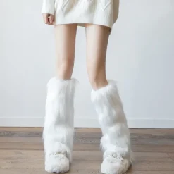 Other|Socks*Boogzel Clothing Faux Fur Leg Warmers