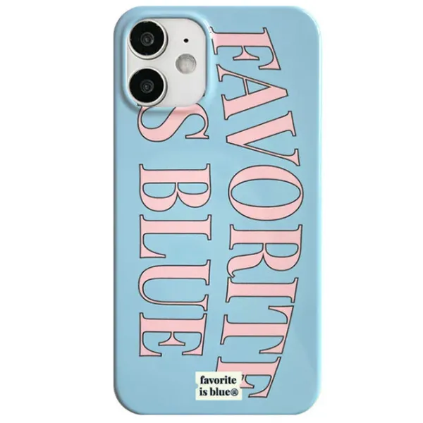 Iphone Cases*Boogzel Clothing Favorite Is Blue iPhone Case