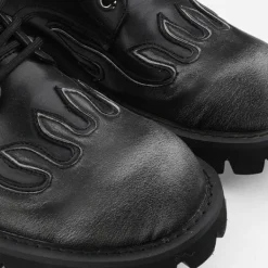 Boots / Platform Boots*Boogzel Clothing Feel The Burn Combat Boots Black