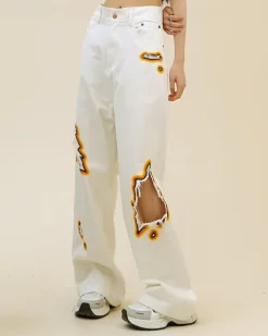 Jeans*Boogzel Clothing Feel The Burn Cut-Out Jeans