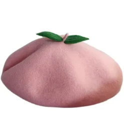 Hats*Boogzel Clothing Feelin' Peachy Beret Pink