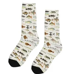 Socks*Boogzel Clothing Fish Print Socks Multi