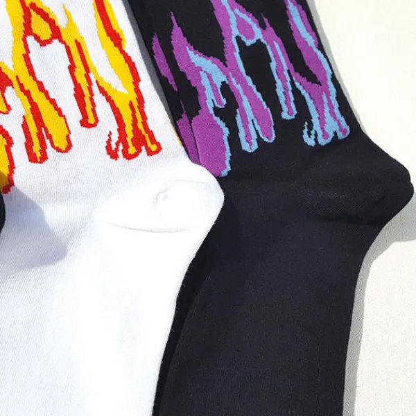 Socks*Boogzel Clothing Flamin' Socks