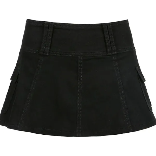 Skirts*Boogzel Clothing Flirting With Trouble Mini Skirt