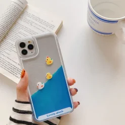 Iphone Cases*Boogzel Clothing Floating Ducks Liquid iPhone Case