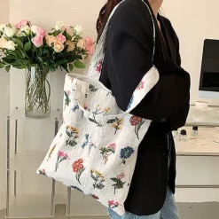 Bags & Purses*Boogzel Clothing Floral Embroidered Tote Bag