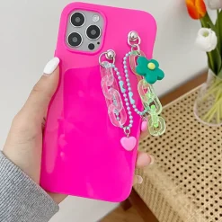 Iphone Cases*Boogzel Clothing Flower Arcylic Chain iPhone Case