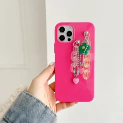 Iphone Cases*Boogzel Clothing Flower Arcylic Chain iPhone Case