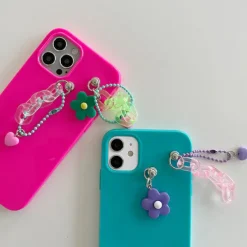 Iphone Cases*Boogzel Clothing Flower Arcylic Chain iPhone Case