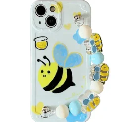 Iphone Cases*Boogzel Clothing Flower Bee Chain iPhone Case