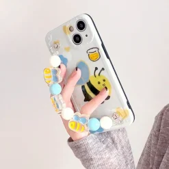 Iphone Cases*Boogzel Clothing Flower Bee Chain iPhone Case