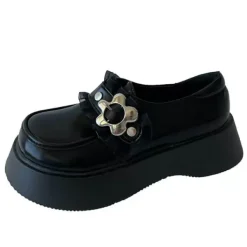 Mad|Boots / Platform Boots*Boogzel Clothing Flower Buckle Chunky Platforms