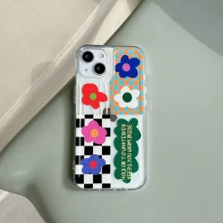Iphone Cases*Boogzel Clothing Flower Checkered iPhone Case